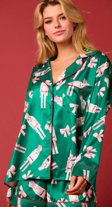 Satin Nutcracker PJ