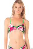 Parakeet Green Splendour Bikini Bottom