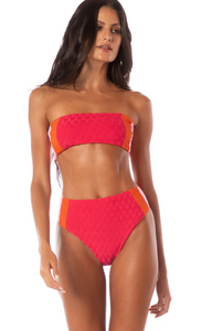 Apple Red Nomad Bikini Top