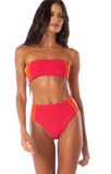 Apple Red Nomad Bikini Top