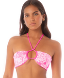Fucshia Brilliant Bikini Top
