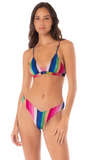Candy Stripes Rasha Bikini Top