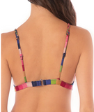 Candy Stripes Rasha Bikini Top