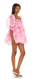 Babydoll Toile Lace Puff Dress