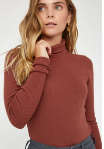 Sweater Rib Turtleneck