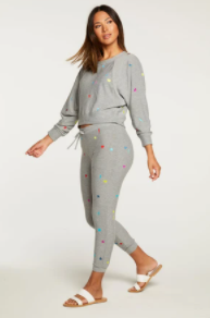 Rainbow Stitches Jogger