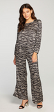 Stretchy Silky Cropped Puff Sleeve Blouse