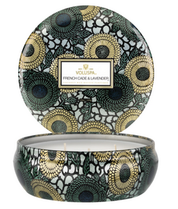 3 Wick Tin Candle (multiple options)