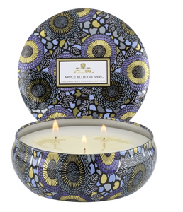 3 Wick Tin Candle (multiple options)