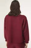 Quilted Sweatshirt
