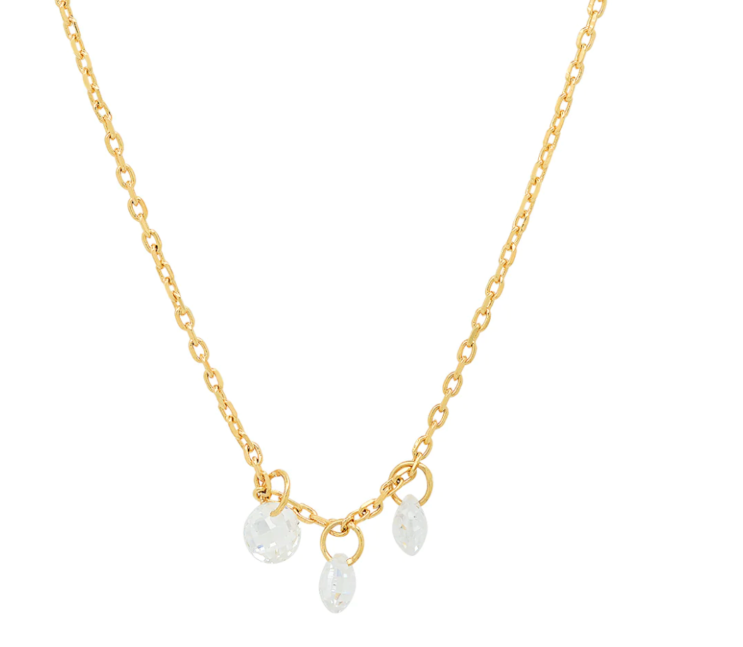 Floating cz necklace Clearance
